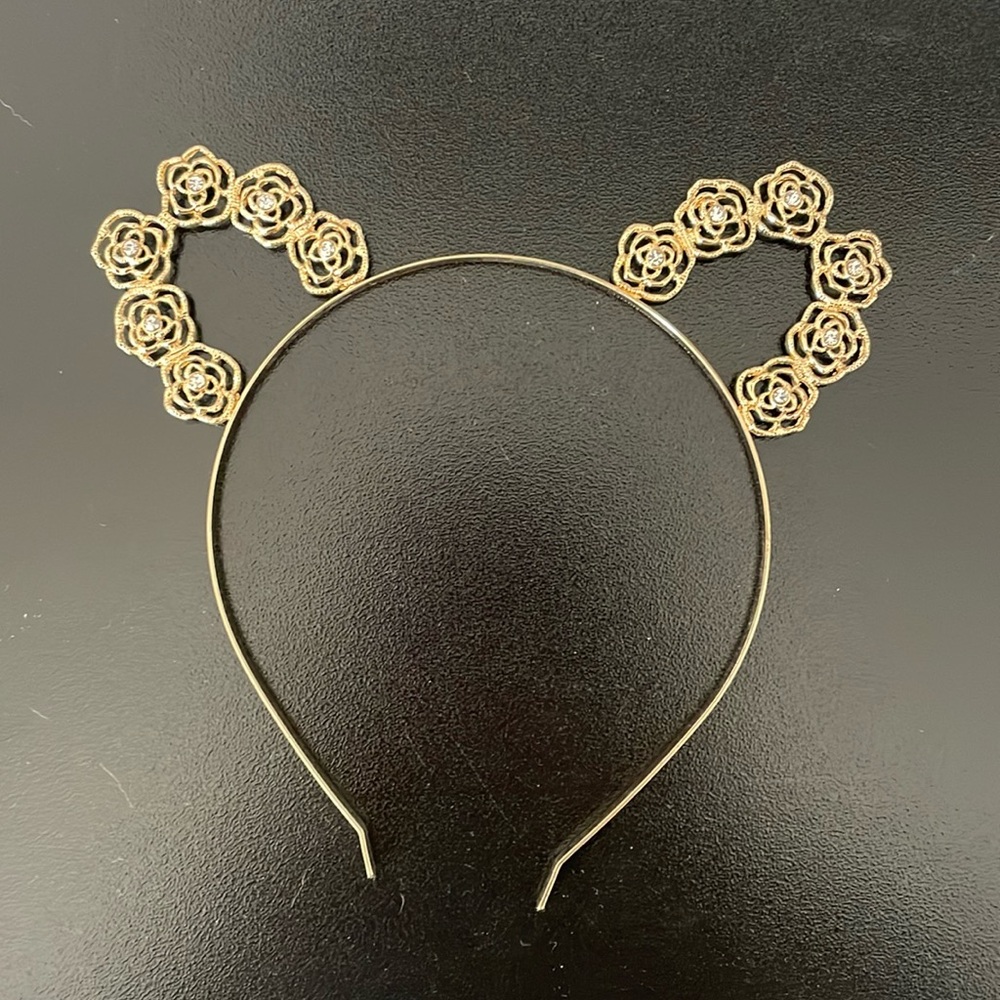 Flower cat ears